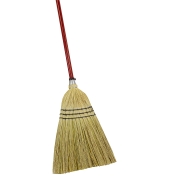 CORN BROOM W/LONG HANDLE