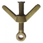 BRASS DOGBOLTS W/WING NUTS