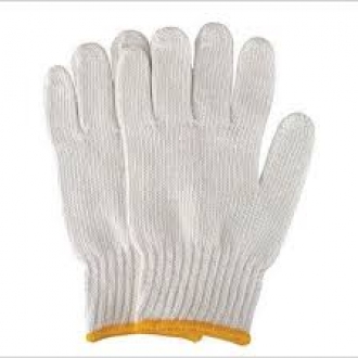 COTTON KNITTED GLOVES